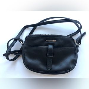 Roots Black Crossbody Bag